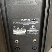 BEHRINGER Keverő, Erősítő, Aktív hangfal szett + Rack