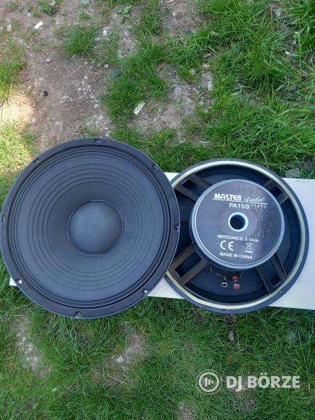 Master audio pa 15/8 hangszórók!