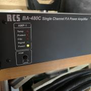 RCS BA480c installációs végfok 480W RMS teljesítmény