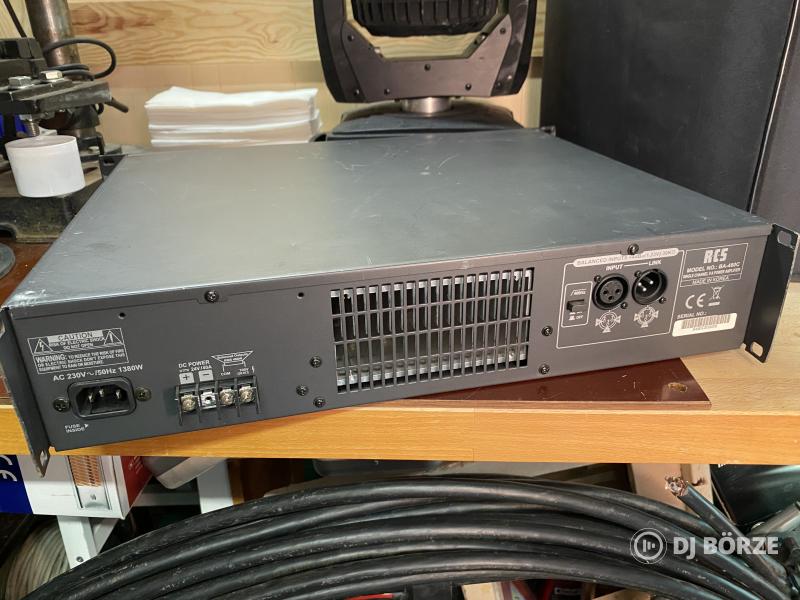 RCS BA480c installációs végfok 480W RMS teljesítmény