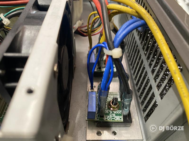 RCS BA480c installációs végfok 480W RMS teljesítmény