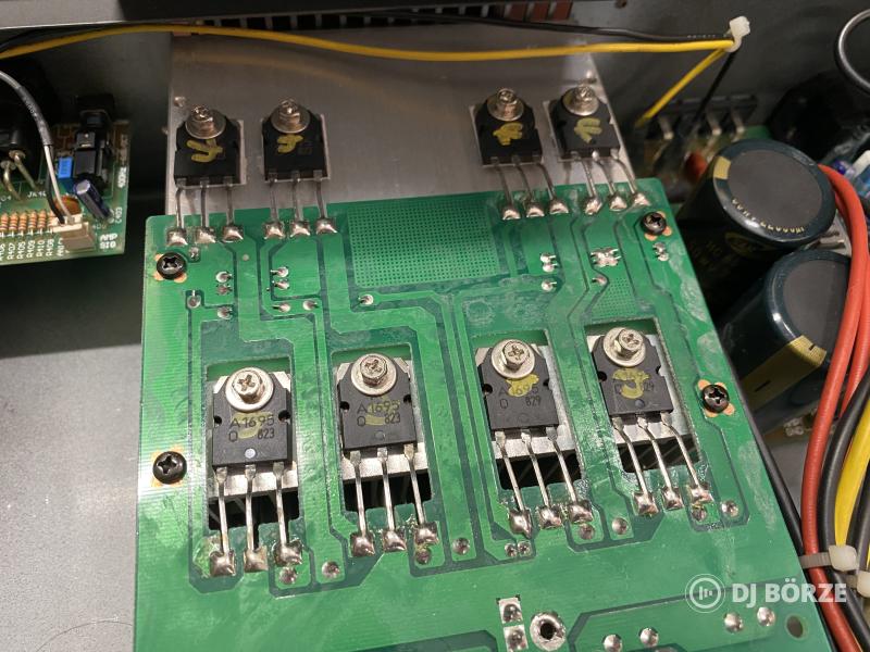 RCS BA480c installációs végfok 480W RMS teljesítmény
