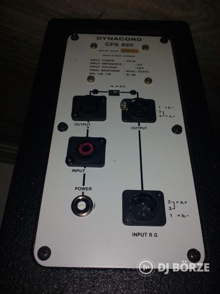 6db Dynacord CPS820 Csere Denon prime4