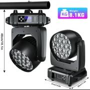 Eladó számlával, garanciával új 19x15 watt wash zoom lámpák+rackek
