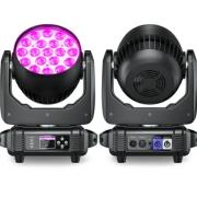 Eladó számlával, garanciával új 19x15 watt wash zoom lámpák+rackek