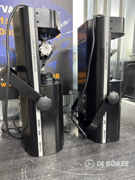2 db Futurelight SC-380 scanner disco fény gyűjtői állapotban