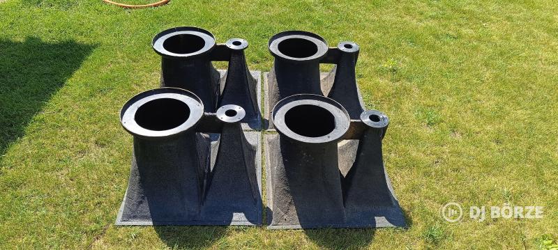 Nagy LIMMER HORN tölcsérek 12" mélyközép és 2" driver magassugárzóhoz
