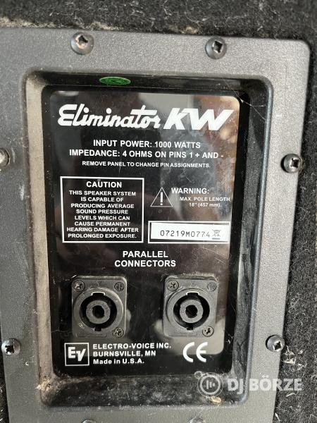 Electro Voice Eliminator KW