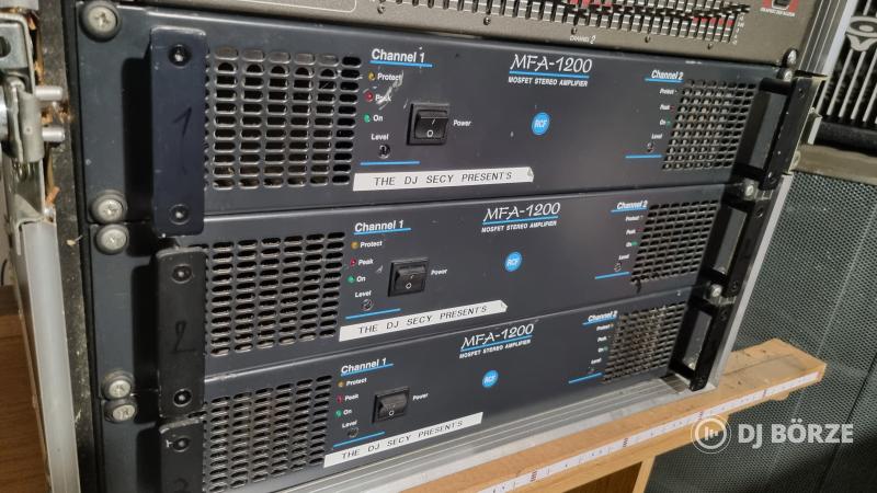 Eladó RCF mfa1200 végfok 3db egyforma.