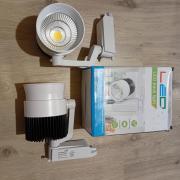 12 db van!led track light 230v 50w