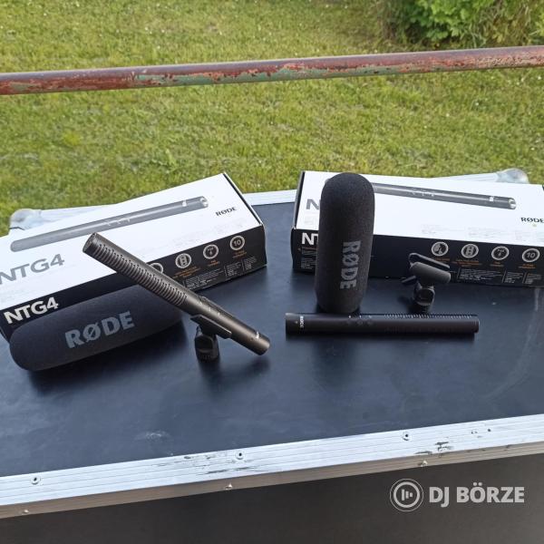 Eladó Rode ntg4 kondenzátor mikrofonok.