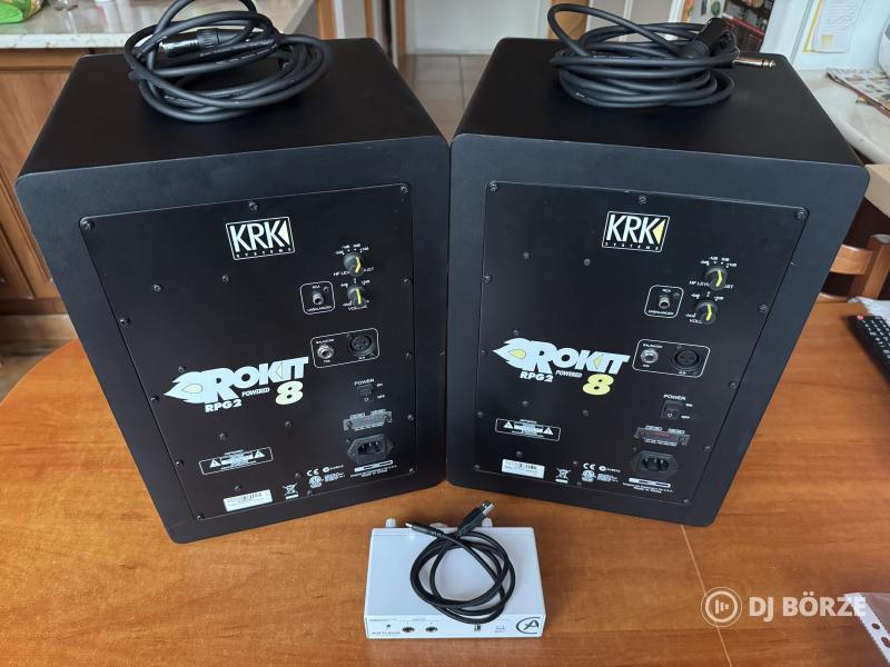 KRK Rokit 8 G2 pár + Arturia Minifuse 1