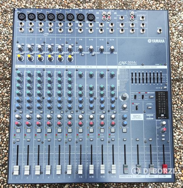 YAMAHA EMX5014C keverőerősítő - 2x500 Watt