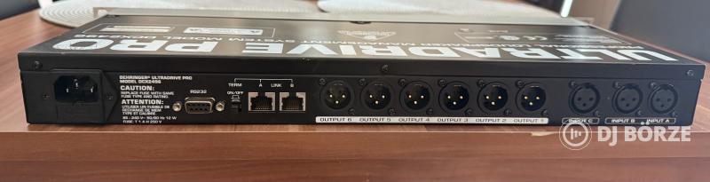 Behringer Ultradrive-pro DCX2496 rendszerprocesszor