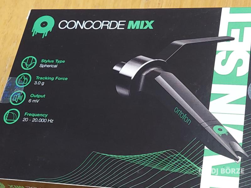 EREDETI Ortofon Concorde - Mix - Scratch - DJ MkII TWIN  szetek eladóak