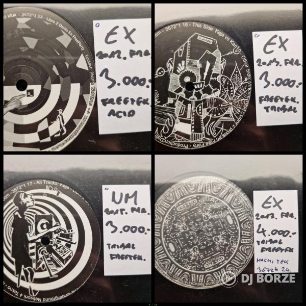 Eladó 100+ db Freetekno, Tribal és Hardcore lemezek