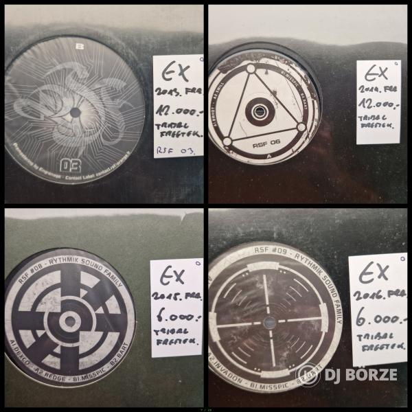 Eladó 100+ db Freetekno, Tribal és Hardcore lemezek