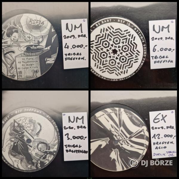 Eladó 100+ db Freetekno, Tribal és Hardcore lemezek