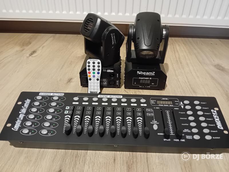 6db! beamZ Panther 15 Rgbw beam (beszámítás is) 50m-re elmegy, Saját videó!!!