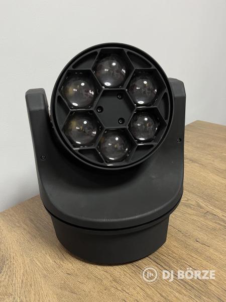 Eladó 1pár 6*15W led bee eye wash robotlámpa