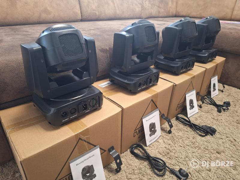Eladó számlával, garanciával, új 85 watt 1/3 prizmás robotlámpák rackekkel