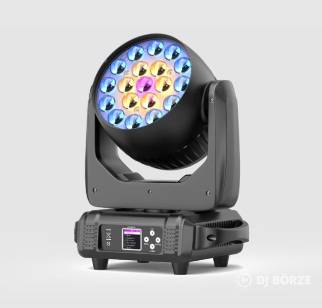 Eladó számlával, garanciával, új 19x15 watt wash zoom lámpák rackekkel