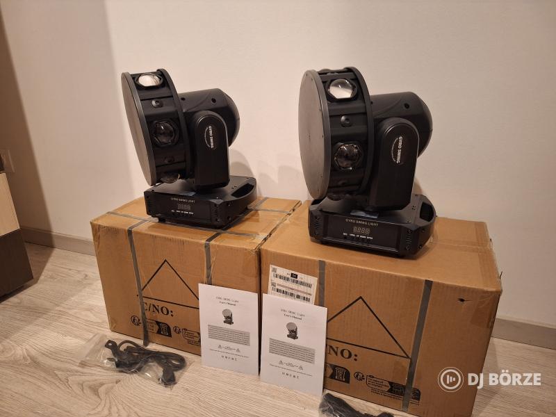 Eladó számlával, garanciával új 150 watt teljesítményű Gyro Swing robotlámpák