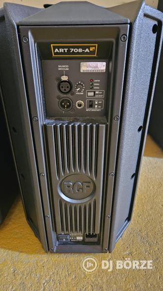 2db Rcf art 708mk4 + gyári tokok