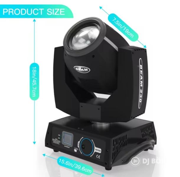 Eladó számlával, garanciával, új 230 watt 7R robotlámpák, rackekkel