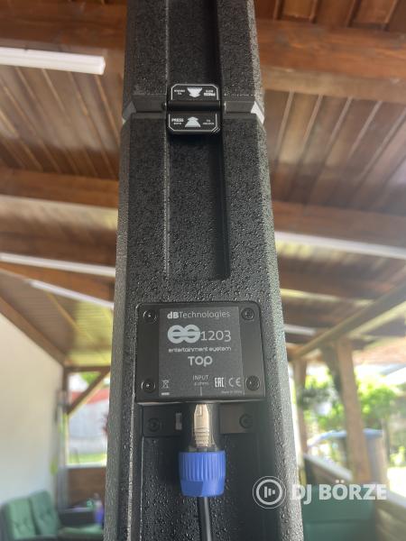 dB Technologies es1203 huzattal (Használt, javított), Denon Prime 4 esztétikai hibákkal (használt)