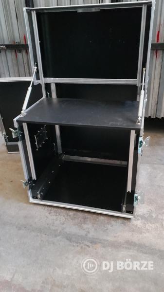 Monitoros, kihajtható fedelű, alul sines rack - Safecase
