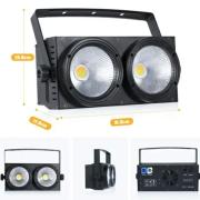 Eladó számlával, új 2x100 watt led blinderek