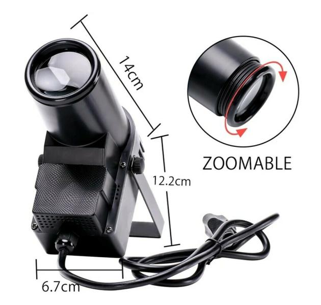 Eladó számlával, új 20 watt RGBW led spot lámpák