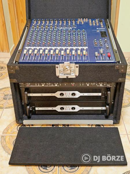LD Systems 5U rack szekrény, Tároló, Flight Case, Szállító láda