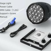Eladó számlával, garanciával, új 19x15 watt RGBW ZOOM PAR lámpák