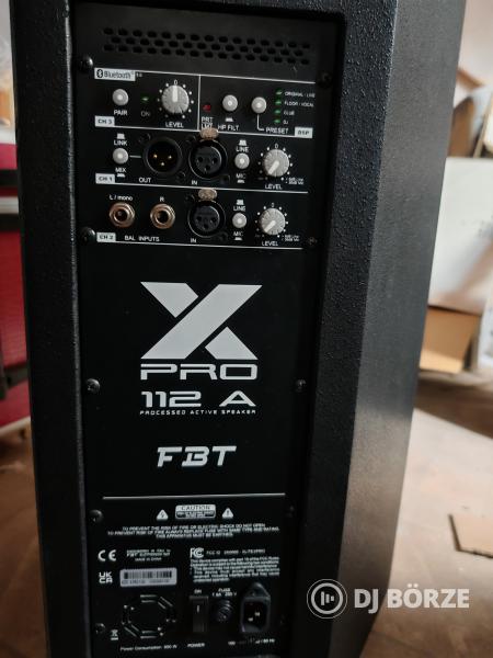 Fbt xpro 112 aktív hangfal