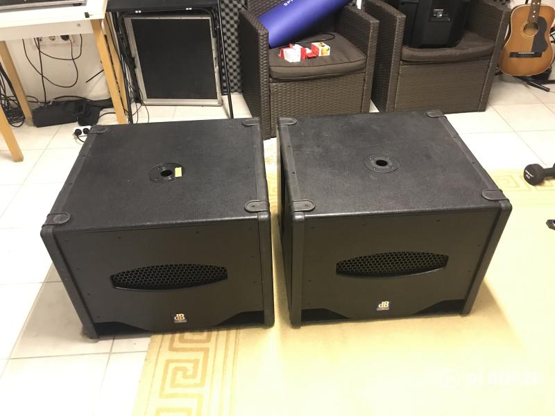 DB technologies sub 808d mélyláda