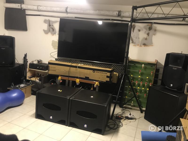 DB technologies sub 808d mélyláda