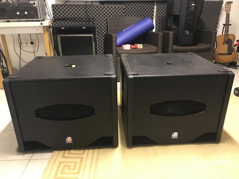DB technologies sub 808d mélyláda