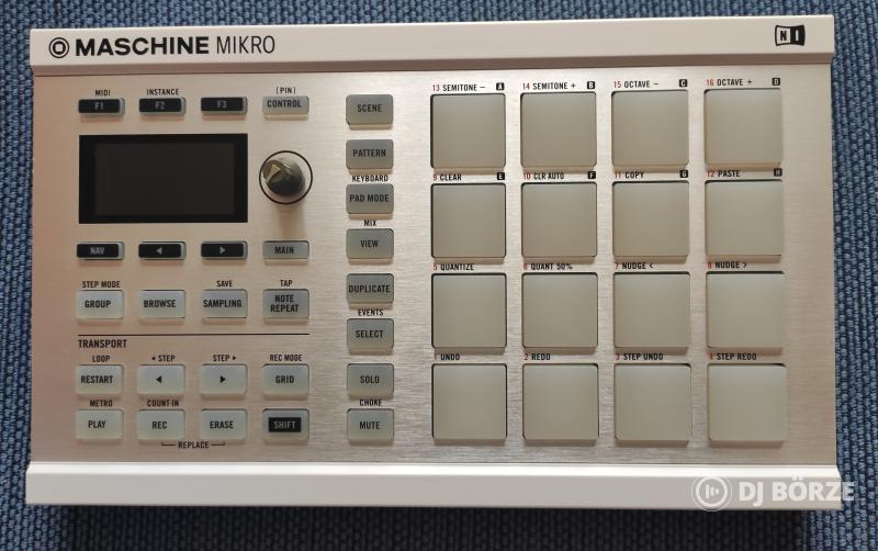 Native Instruments Maschine mk2 mikro white kontroller
