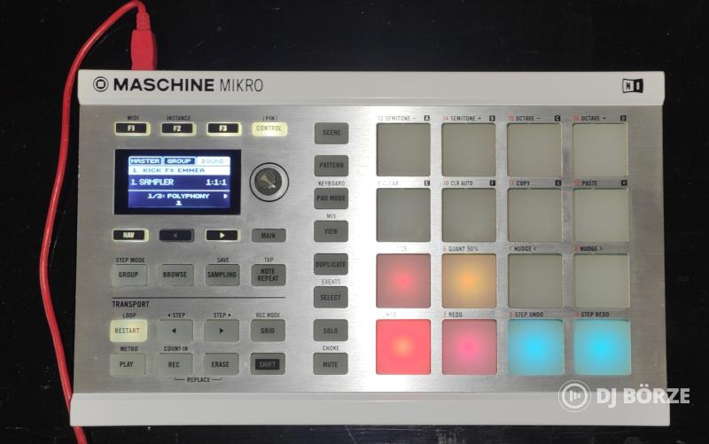 Native Instruments Maschine mk2 mikro white kontroller