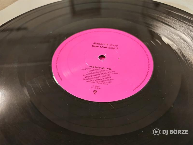 Madonna - Sorry 2 x Vinyl, 12", Single [Gyűjtői darab]