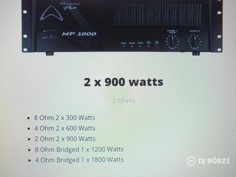 Wharfedale Pro 1800 végfok