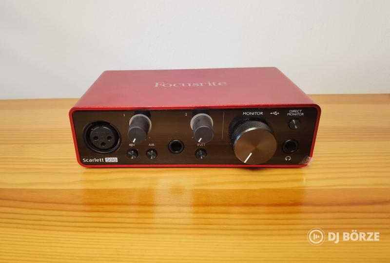 Focusrite Scarlett Solo 3rd Gen USB hangkártya