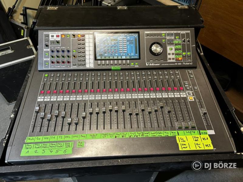 Roland M480 keverőpult + 2db stagebox