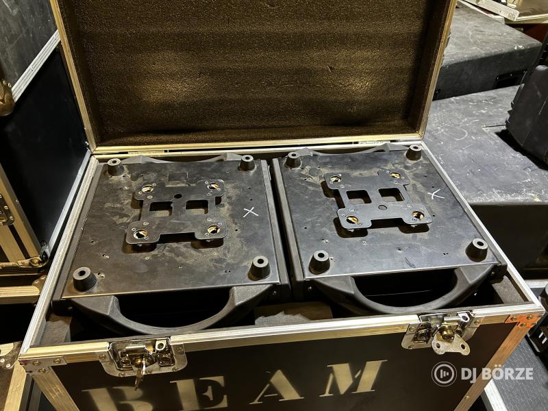 8 db Beam 7R + rack + kiegészítők