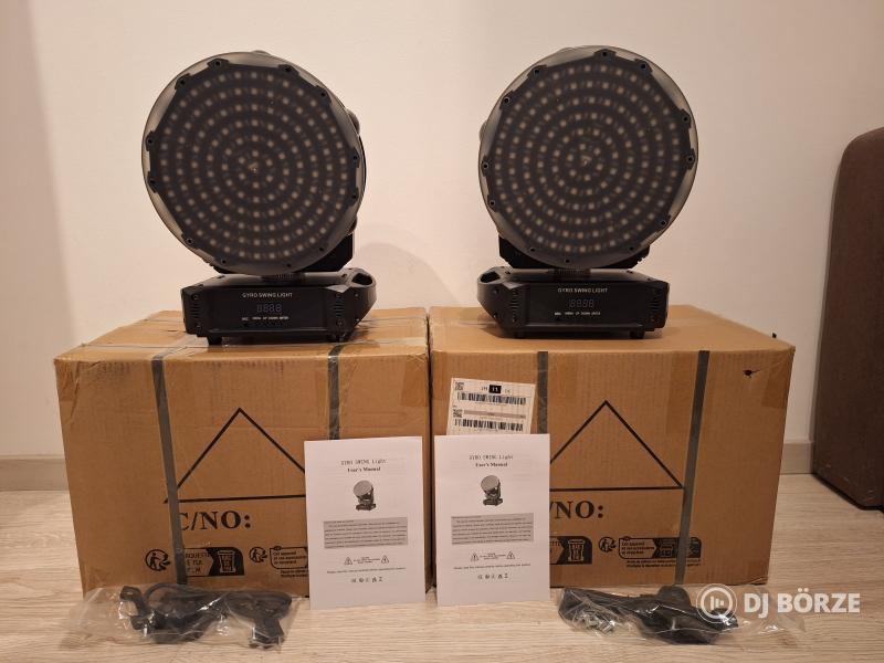 Eladó 2 db 150 watt Gyro Swing robotlámpa