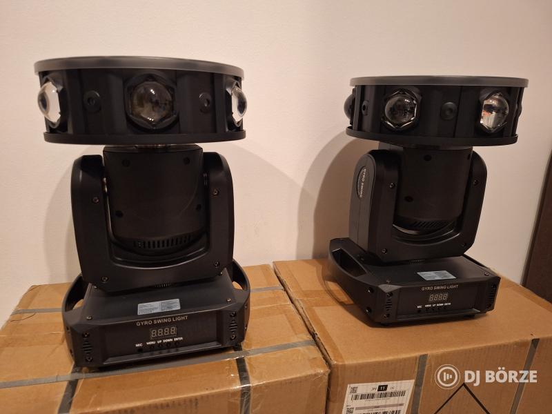 Eladó 2 db 150 watt Gyro Swing robotlámpa