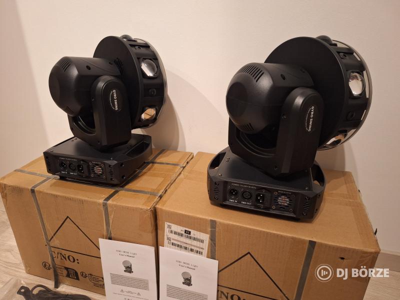 Eladó 2 db 150 watt Gyro Swing robotlámpa