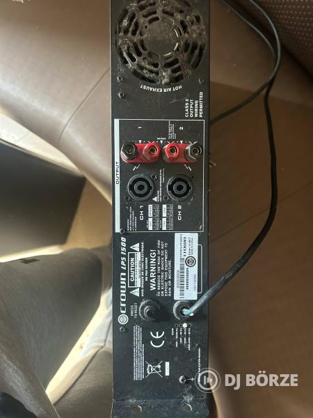 Crown LPS 1500 végfok + 2 hangfal